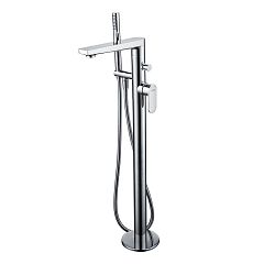 Смеситель DINKEL 5821 для ванны напольный хром, WASSERKRAFT*