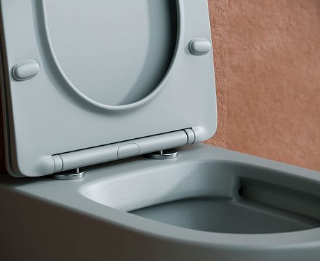 Унитаз BALEARICA Rimless подвесной CN6000MDH  темный антрацит матовый*