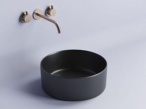Умывальник ELEMENT CN6032MB накладной круглый [358*358*137]*