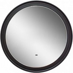 Зеркало PLANET BLACK LED [D-800] с подсветкой, бесконтактный сенсор (ЗЛП684)*