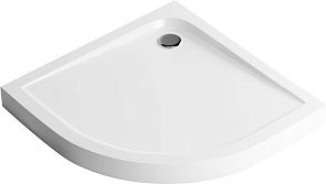 Поддон SENSE COMPACT [90*90] белый, 1/4 круга (BREX.SEN09WHC)