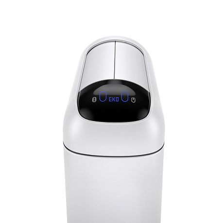 Ведро EKO EK9100-10L-MWS сенсорное 10 литров, белый