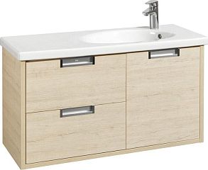 Тумба ETNA 100 дуб верона 857302445 с умывальником 327009000