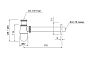 Сифон для умывальника AQ6012BGM оружейная сталь AQUATEK*