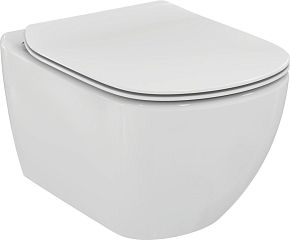Унитаз TESI AQUABLADE (T007901, T352701) подвесной, крышка/сиденье тонкое микролифт