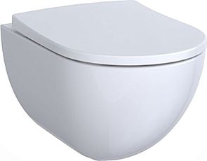 Унитаз ACANTO Rimfree подвесной [51*35] крышка/сиденье плавное закрытие (500.600.01.2, 500.605.01.2)