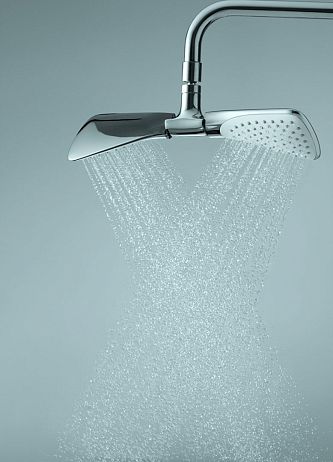 Душ верхний FIZZ 340 мм 6757505-00 без кронштейна, хром*