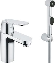 Смеситель EUROSMART COSMOPOLITAN для умывальника, с гигиеническим душем 23125000 хром *