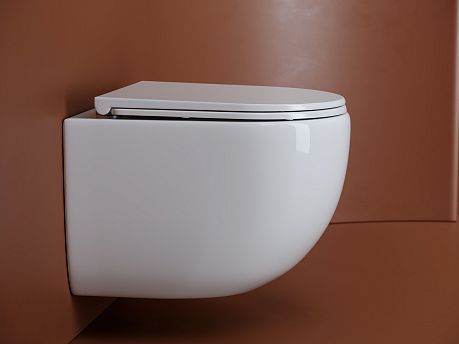 Унитаз UP Rimless CN4007 [36*49.5*h37] подвесной крышка/сиденье микролифт