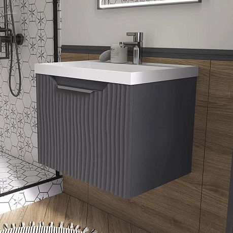 Тумба EQUIL MIRAGE 60 подвесная TP MIRAGE60.1Y-07, темно-серая с умывальником Prime 60 78857?