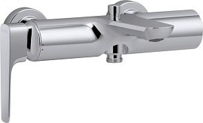 Смеситель ALEO+ E72319-CP для ванны/душа (хром) автоматическая кнопка-переключатель