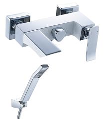 Смеситель CONTEST для ванны, с фиксированным изливом, хром/белый (LM5814CW)?