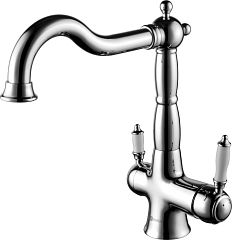 Смеситель COMFORT для кухни с подключением к фильтру с питьевой водой, хром (LM3065C)*