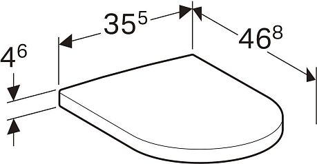 Комплект GEBERIT ICON 500.362.00I 4в1 (111.362.00.5, 204060000, 574130000)*