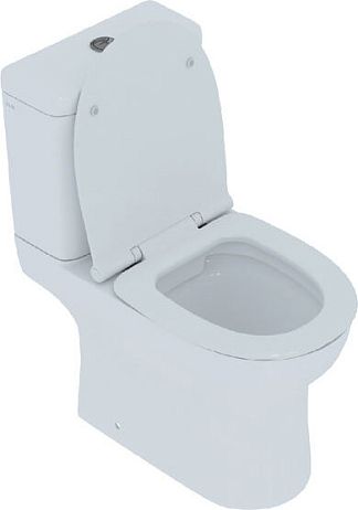 Унитаз DRUM RIMLESS крышка/сиденье микролифт (DRU2DSEi24)