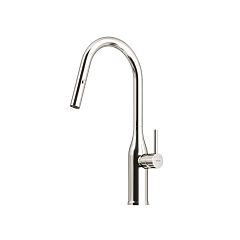 Смеситель GRAND для кухни с вытяжным изливом SC4002BNG, нержавеющая сталь