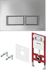 Система инсталляции TECEspring V S955201 для унитаза h=112(рама+бачок,крепл.,звукоиз.,кн.)хром