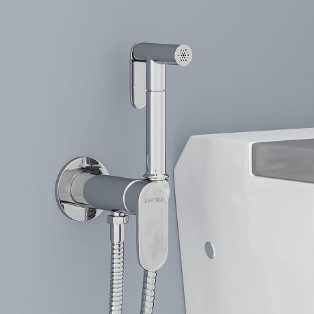 Смеситель гигиенический SOFT AV8002 хром, AVRORA*