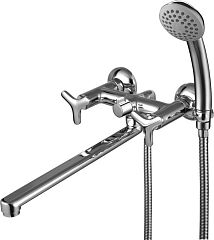 Смеситель plus SPIRIT для ванны, излив 36,5 см, хром (LM1951C)*
