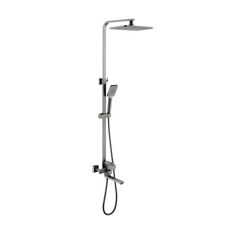 Душевая система со смесителем ORRA  AV6140GM оружейная сталь AVRORA