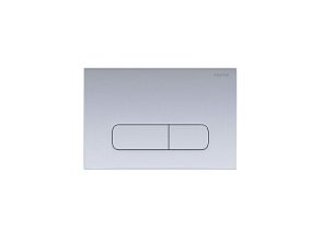 Кнопка смыва KDI-0000014 (002C) Хром матовая (клавиши прямоугольные)*