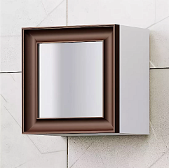 Шкаф КАПРИ [50*33.5/h50] левый с зеркалом*