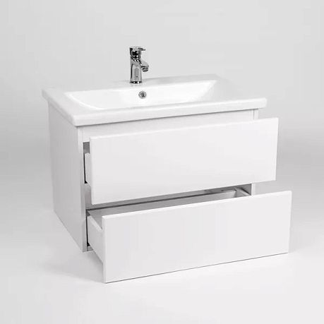 Тумба VIANT СОФИЯ COMO 70 подвесная [700x520x450] 2 ящика VSOF70CO-T2YP, умывальник COMO 70*