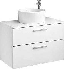 Тумба VICTORIA NORD 80 [79*46] бел. глянец (A857470806, столеш.A857419806, ум-к MILA d4032700C000)**