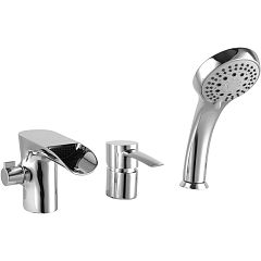 Смеситель ATLANTIS для ванны, врезной 3 отверстия (LM3245C)**