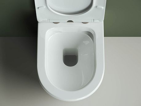 Унитаз HIGHLIGHT Rimless CN1804 подвесной, крышка/сиденье микролифт