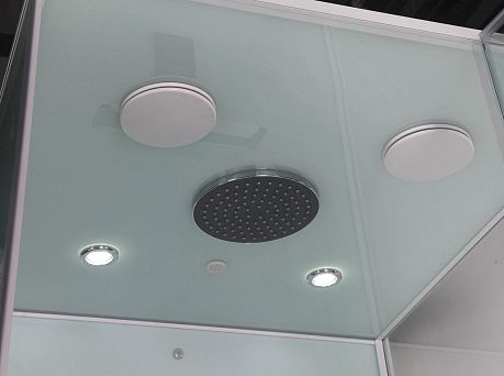 Душевая кабина ORANS SR-86120L [90*100*220] низкий подон, стекло прозрачное, верхний/ручной душ