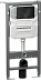 Система инсталляции ENVISION CN1001B с кнопкой ROUND чёрный матовый 