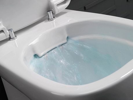 Унитаз SPECIAL RIMFREE [53см] подвесной квадратный RP731100200, крышка/сиденье микролифт RP706011300