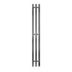 Полотенцесушитель APEXTERMO SIRIUS SR10112GN с крючками [1100x120] электрический, оружейная сталь