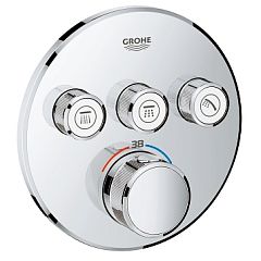 GROHE SmartControl GrohthermТермостат для ванны встраиваемый без излива29121000*