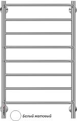 Полотенцесушитель ЕВРОМИКС П8 [500*850] электрический, встроен. диммер RAL9003 белый матовый*
