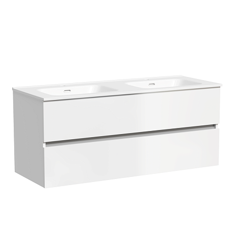 Тумба URBAN [11,9х45х55] подвесная, белый гл. (UR120-2W)  ум-к Element CN7004, донный кл. CN2000CHx*