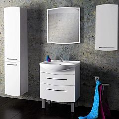 Зеркало CARINO 75 белый лак (8402.2000)