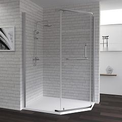 Душевое ограждение RGW PA-91 [90*120/195] профиль хром, стекло прозрачное (01089192-11)
