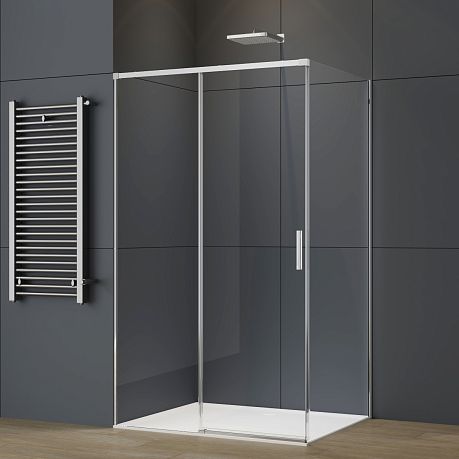 Душевое ограждение SOFT 2 VSR-3SO29012CL [120x90] стекло прозрачное, профиль хром*