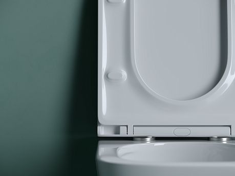 Унитаз UNION Rimless CN4009T [49*36.5*34] подвесной, торнадо, крышка/сиденье микролифт