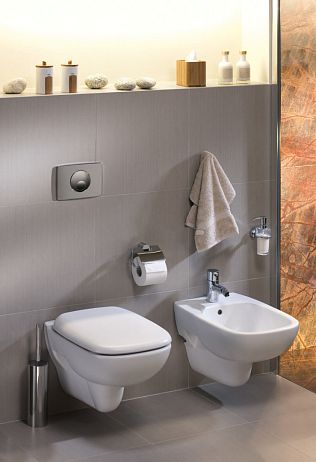 Унитаз SJOSS RIMFREE подвесной крышка/сиденье плавное закрытие (RP313200600)