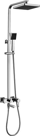 Душевой гарнитур TROPIC со смесителем для ванны, верхний/ручной душ (LM7004C)