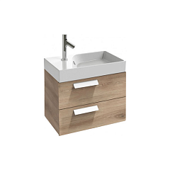 Тумба FORMILA RYTHMIK [80*45] EB1303-E10 квебекский дуб с умывальником ЕXO112-Z-00*