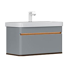 Тумба EQUIL ELEGANTE 80 tpELGNT80.1Y, мэйджик/дуб голиано, с умывальником Nice