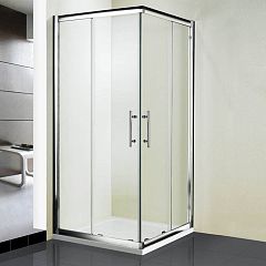 Душевое ограждение RGW HO-31 [76,7-79,0*76,7-79.0/195] проф. хром, стекло прозрач. 8 мм (03063188-11