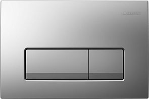 Накладная панель GEBERIT DELTA 51 пластик, хром матовый, 115.105.46.1