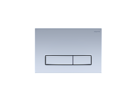 Кнопка смыва KDI-0000027 (009H) SLIM никель (клавиши прямоугольные) AQUATEK