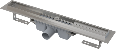 Трап PROFESSIONAL 300 мм с порогами, для цельной решетки (APZ6-300)*