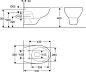Унитаз PATIO (E4187,70021-00) подвесной крышка/сиденье New Patio плавное закрытие*